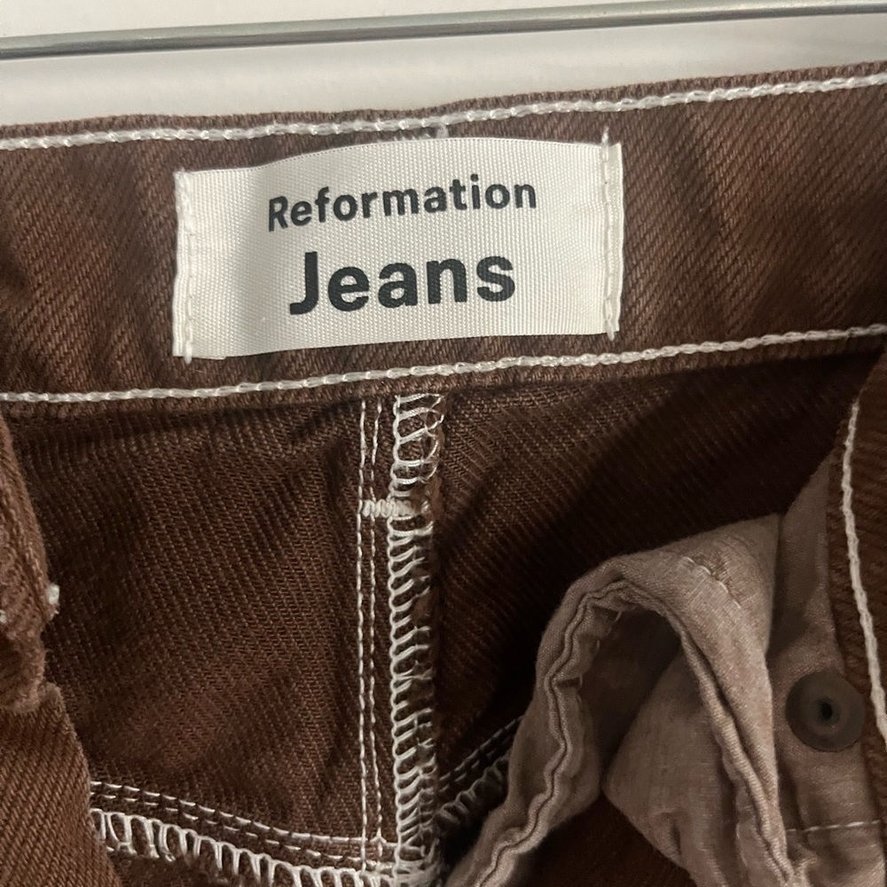 Reformation brown Jeans - Picture 4 of 5